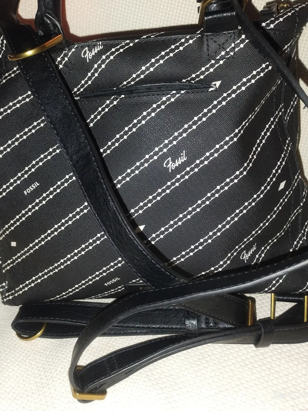 FOSSIL Parker Vegan Convertible Backpack Crossbody Hand Bag